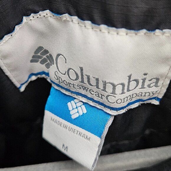 Columbia Antimony III Active Omni Shield Waterproof Jacket Black/Gray M WM4030 - Picture 7 of 9